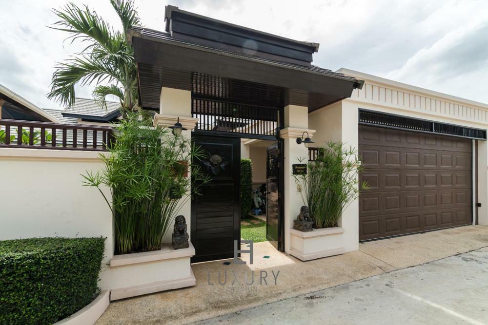 4 Bedroom Private Bali Style Villa Hh6 ホアヒン郡 エクステリア 写真