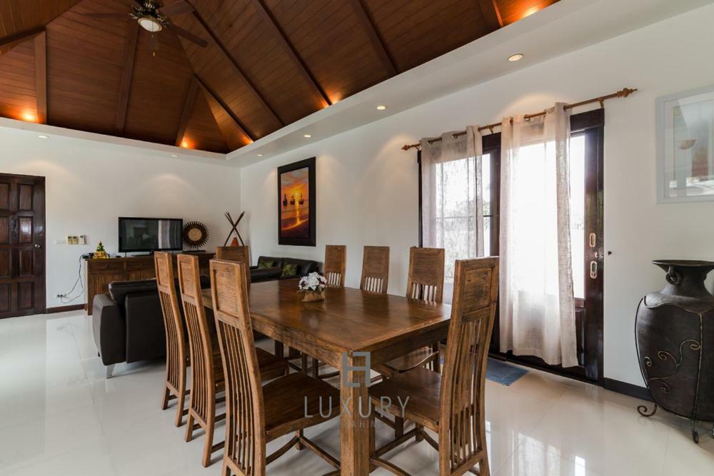 4 Bedroom Private Bali Style Villa Hh6 ホアヒン郡 エクステリア 写真
