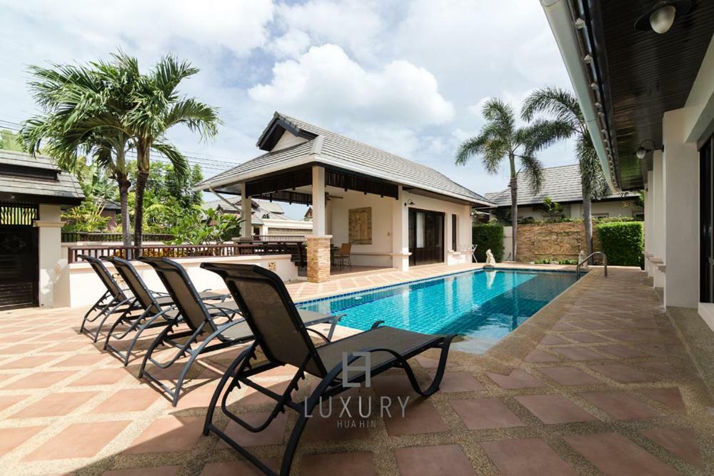 4 Bedroom Private Bali Style Villa Hh6 ホアヒン郡 エクステリア 写真