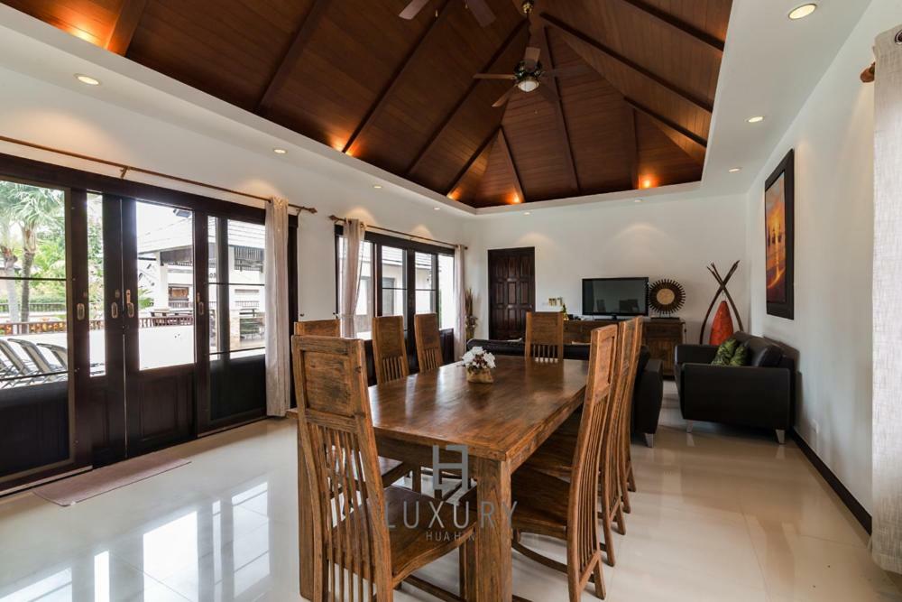 4 Bedroom Private Bali Style Villa Hh6 ホアヒン郡 エクステリア 写真
